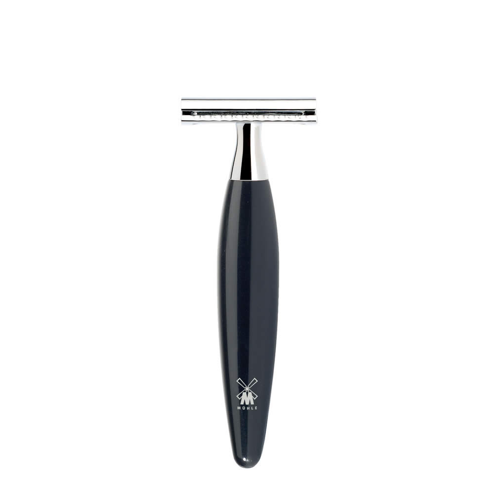 Aparat de ras clasic Safety Razor cu maner de rasina piaptan